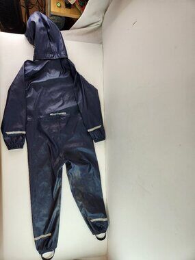 Helly Hansen Kids Waterproof Rainsuit One Piece Blue Size 116 / 6